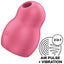 Additional view 2 of Satisfyer Pro To Go 1 - Double Air-Pulse Clitoral Stimulator, Red