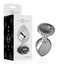 Intense Black Crystal - Aluminum Anal Plug, Size M