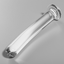 Additional view 2 of Nebula by Ibiza Model 8 - Borosilicate Glass Dildo, Clear