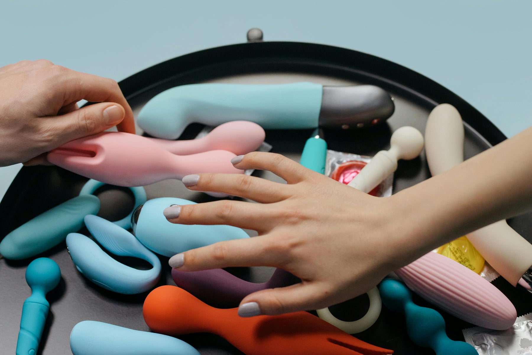 B-Vibe Snug Plug size guide with weighted anal plug range