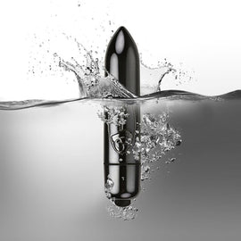 Additional view 4 of Rocks-Off RO-80 Midnight Metal - Vibrating Bullet
