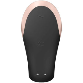Additional view 5 of Satisfyer Double Love - App-Controlled Couples Vibrator, Black