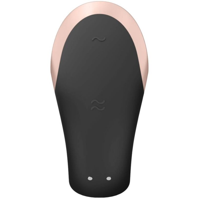 Additional view 5 of Satisfyer Double Love - App-Controlled Couples Vibrator, Black