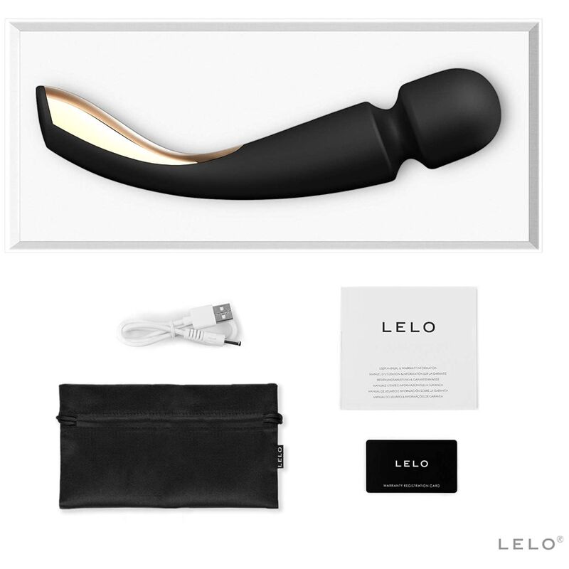 Additional view 2 of LELO Smart Wand 2 Medium - Wand Massager, Black