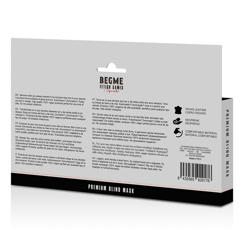 Additional view 3 of BeGme Black Edition - Premium Blindfold Mask