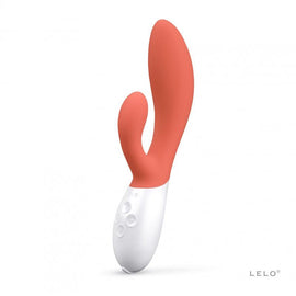 Additional view 3 of LELO Ina 3 - Rabbit Vibrator, Coral