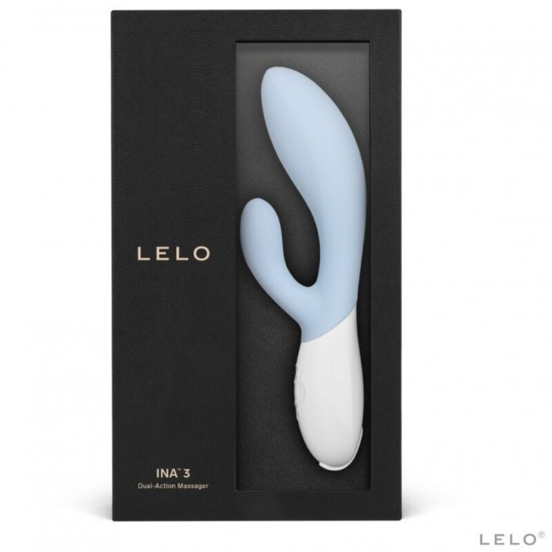 LELO Ina 3 - Rabbit Vibrator, Celeste Main image