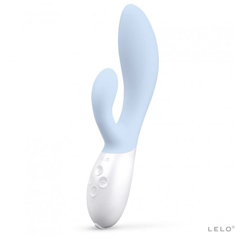 Additional view 3 of LELO Ina 3 - Rabbit Vibrator, Celeste
