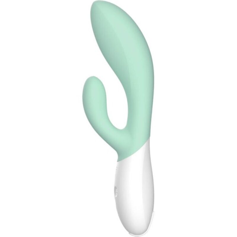 Additional view 3 of LELO Ina 3 - Rabbit Vibrator, Seaweed Green