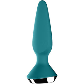 Additional view 3 of Satisfyer Plug-ilicious 1 - App-Controlled Anal Plug, Green