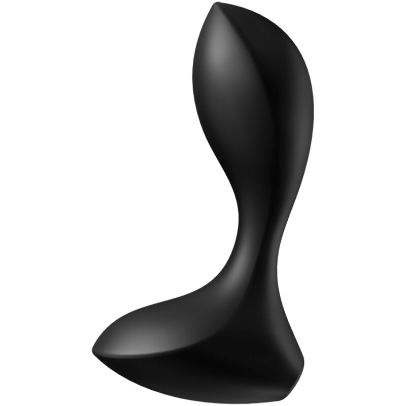 Additional view 3 of Satisfyer Backdoor Lover - Vibrating Anal Plug, Black