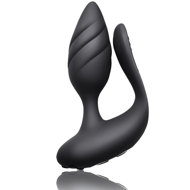 Additional view 3 of Rocks-Off Cocktail - Remote-Control Anal Plug, Black