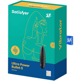 Satisfyer Ultra Power Bullet 5 - Bullet Vibrator, Black