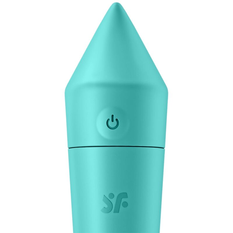 Additional view 3 of Satisfyer Ultra Power Bullet 8 - App-Controlled Bullet Vibrator, Turquoise
