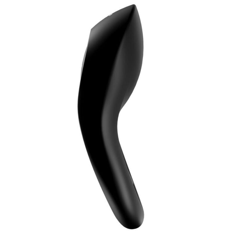 Additional view 4 of Satisfyer Legendary Duo - Vibrating Performance Ring, Black