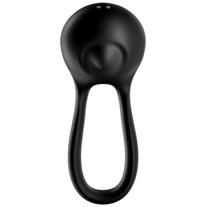 Additional view 2 of Satisfyer Majestic Duo - Vibrating Performance Ring, Black