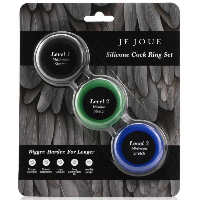 Je Joue Silicone Rings Set - 3 Pieces