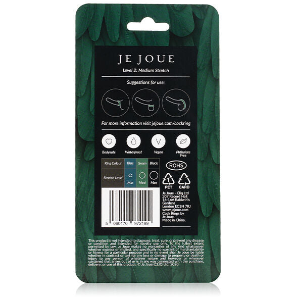 Je Joue Silicone Ring - Medium Choke, Green Secondary image