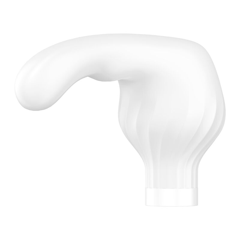 Additional view 4 of Satisfyer Double Wand-er App - Wand Massager, White