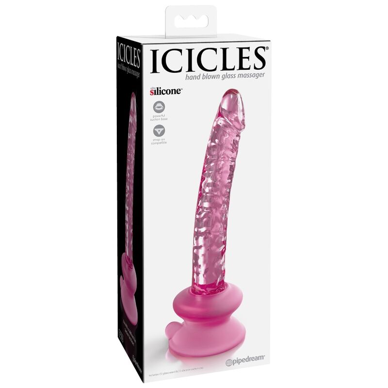 Icicles No. 86 - Glass Dildo with Suction Cup Main image