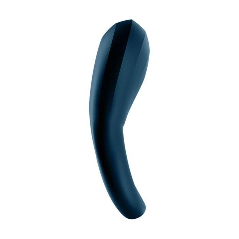 Additional view 3 of Satisfyer Epic Duo App - Vibrating Performance Ring, Blue