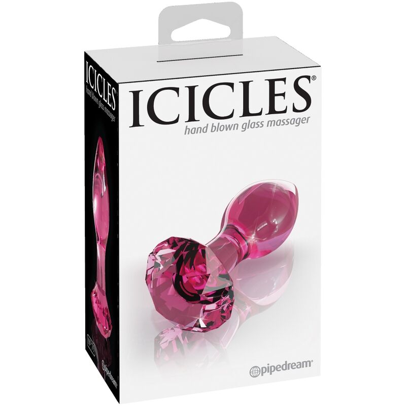 Icicles No. 79 - Glass Anal Plug