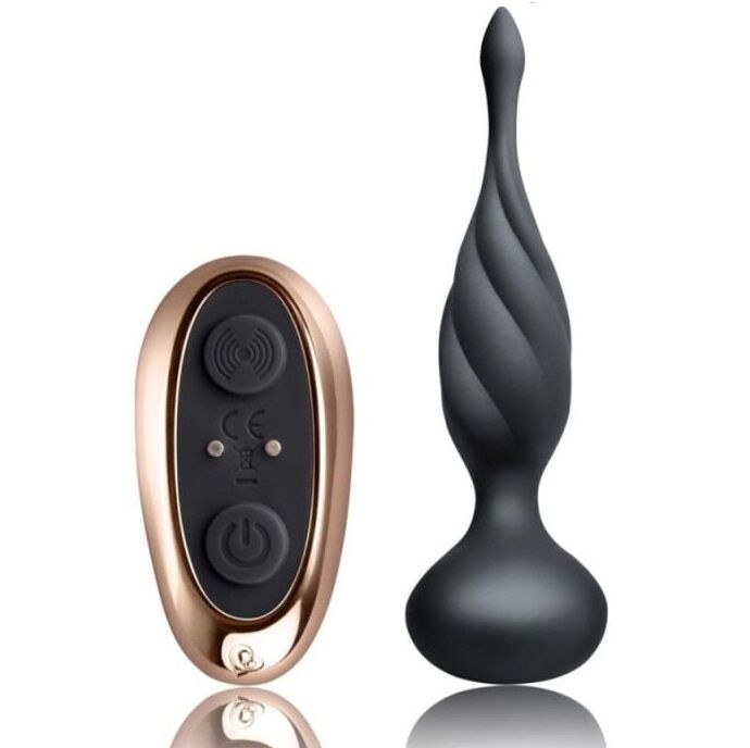 Additional view 2 of Rocks-Off Discover - Remote-Control Anal Stimulator, Black