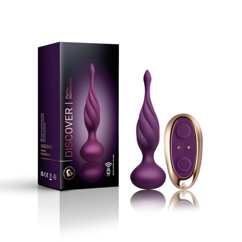 Rocks-Off Discover - Remote-Control Anal Stimulator, Lilac Main image