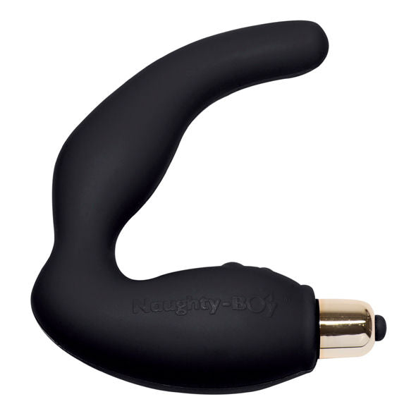 Additional view 2 of Rocks-Off Naughty-Boy - Prostate Massager, Black