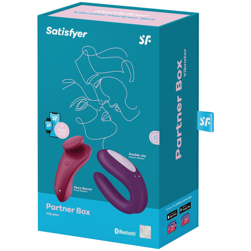 Satisfyer Partner Box 1 - App-Controlled Couples Set