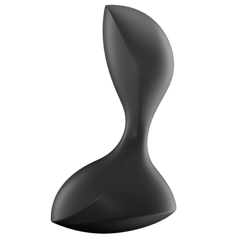 Additional view 3 of Satisfyer Sweet Seal App - Vibrating Anal Plug, Black