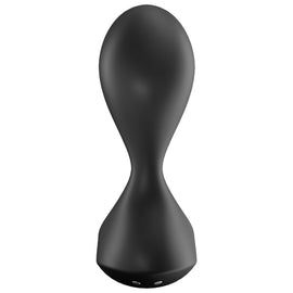 Additional view 4 of Satisfyer Sweet Seal App - Vibrating Anal Plug, Black