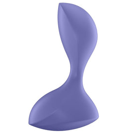 Additional view 3 of Satisfyer Sweet Seal App - Vibrating Anal Plug, Violet