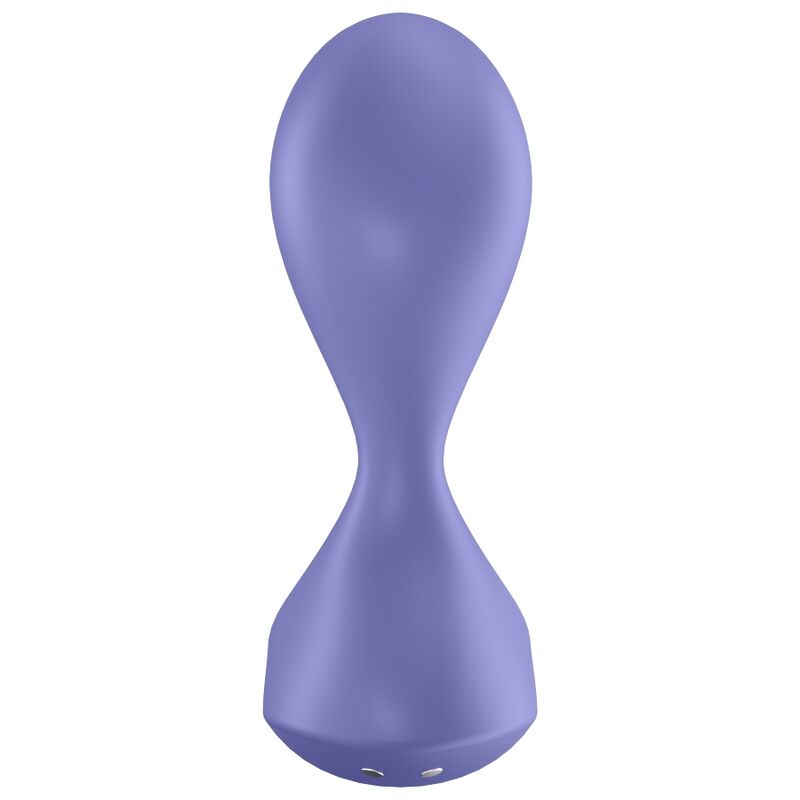 Additional view 4 of Satisfyer Sweet Seal App - Vibrating Anal Plug, Violet