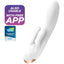 Satisfyer Double Flex App - Flexible Couples Vibrator, White