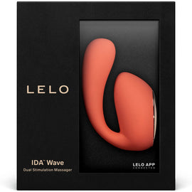 LELO Ida Wave - App-Connected Couples Vibrator, Coral
