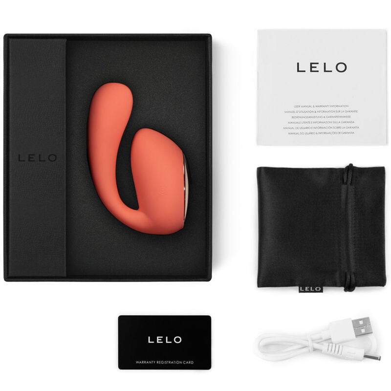 Additional view 3 of LELO Ida Wave - App-Connected Couples Vibrator, Coral