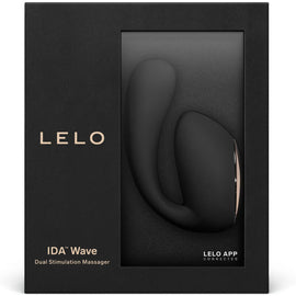LELO Ida Wave - App-Connected Couples Vibrator, Black