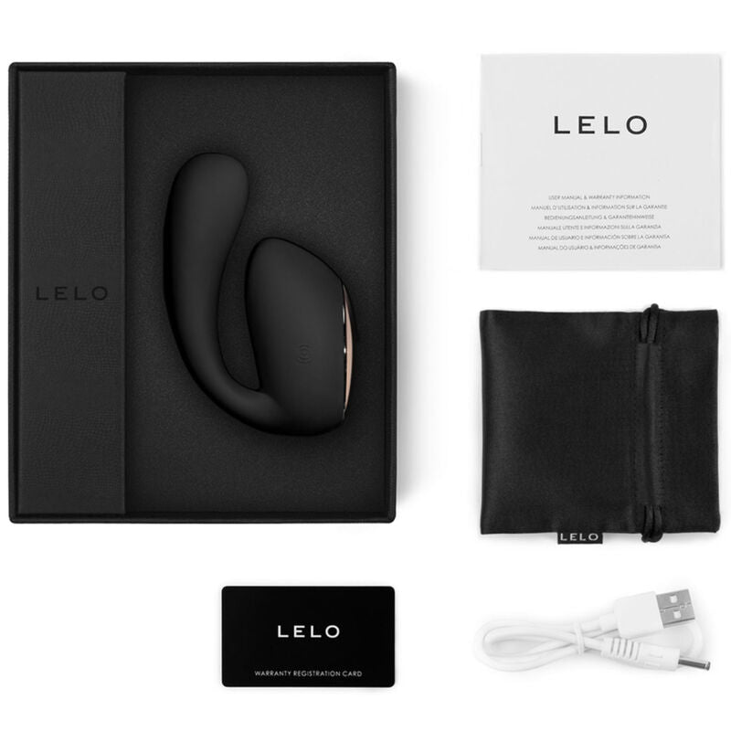 Additional view 3 of LELO Ida Wave - App-Connected Couples Vibrator, Black