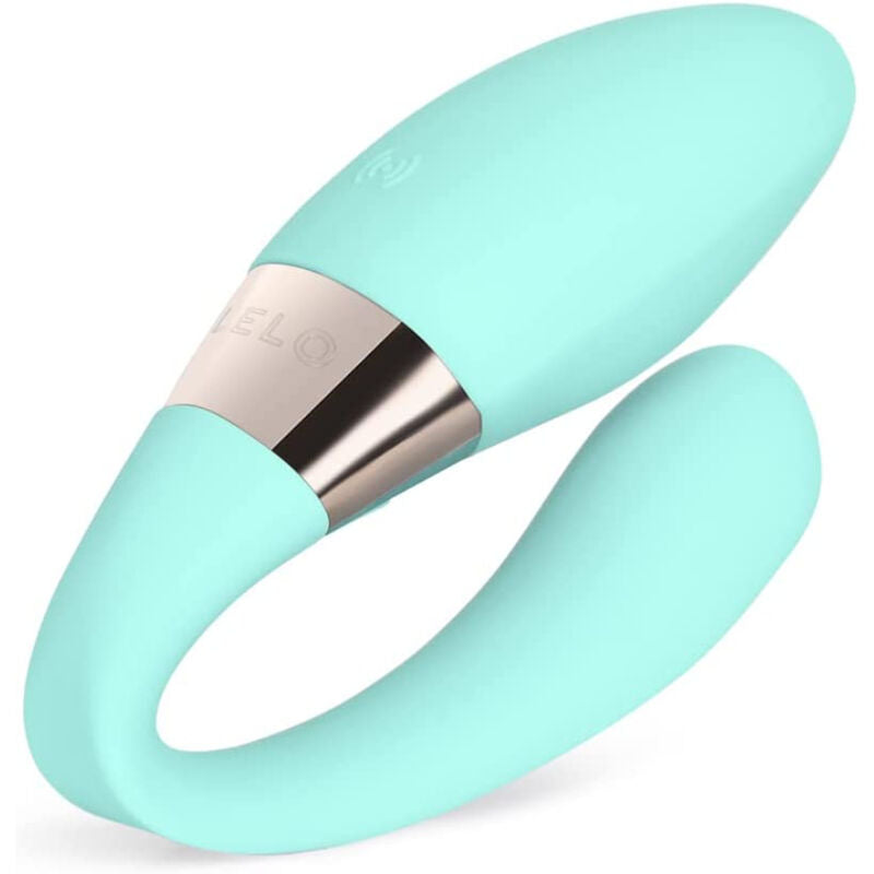 Additional view 3 of LELO Tiani Harmony - App-Connected Couples Vibrator, Aqua Green