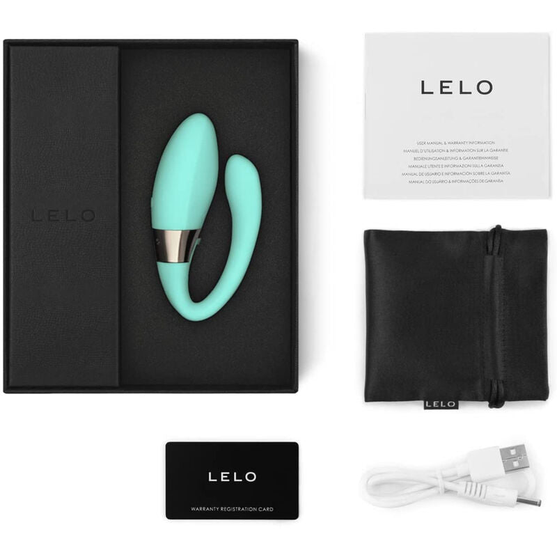 LELO Tiani Harmony - App-Connected Couples Vibrator, Aqua Green Secondary image