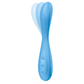 Additional view 3 of Satisfyer G-Spot Flex 4+ - App-Controlled G-Spot Vibrator, Blue