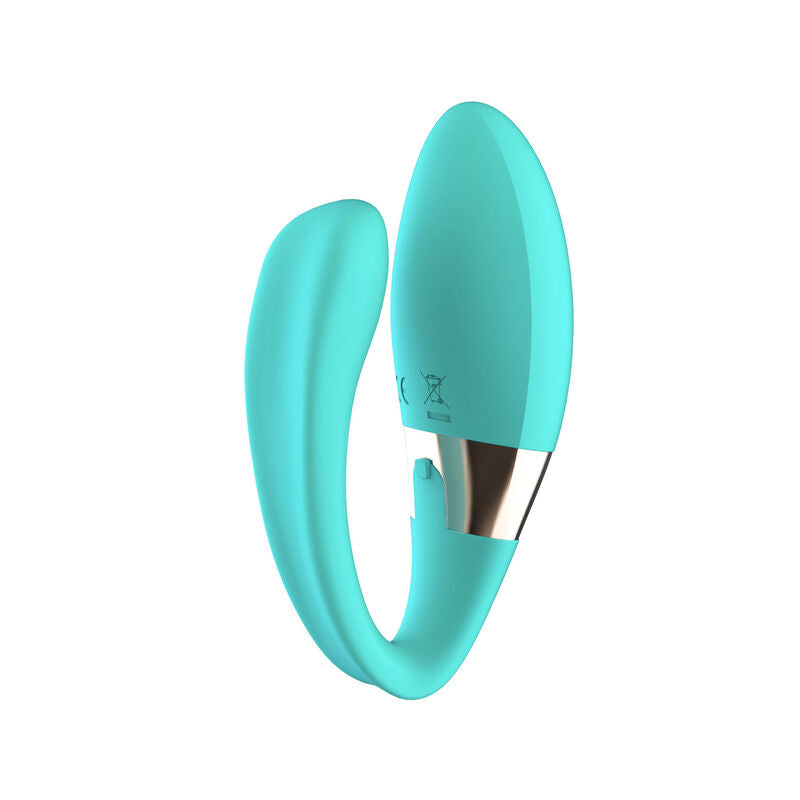 Additional view 4 of LELO Tiani Harmony - App-Connected Couples Vibrator, Aqua Green