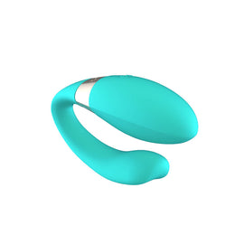 Additional view 5 of LELO Tiani Harmony - App-Connected Couples Vibrator, Aqua Green