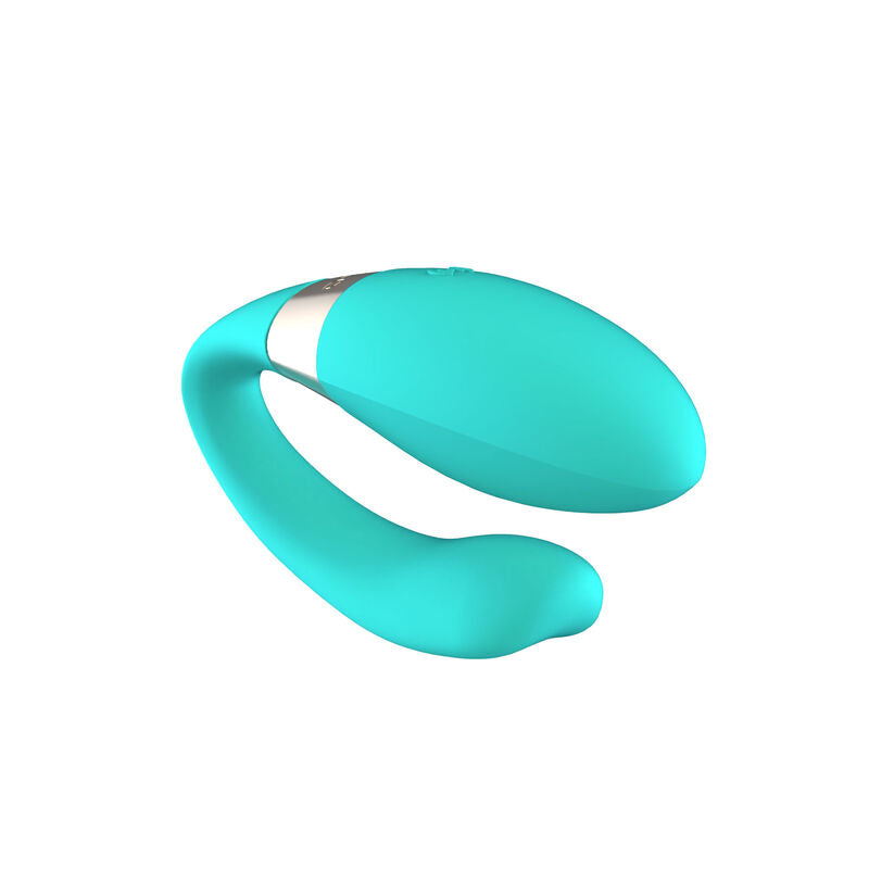 Additional view 5 of LELO Tiani Harmony - App-Connected Couples Vibrator, Aqua Green