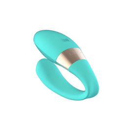 Additional view 7 of LELO Tiani Harmony - App-Connected Couples Vibrator, Aqua Green