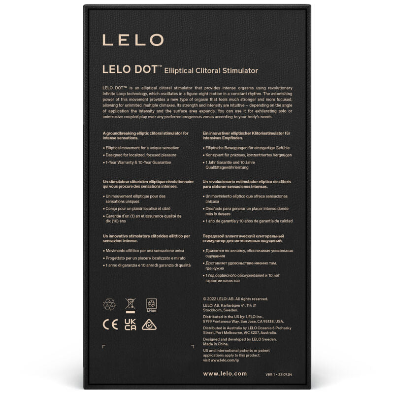 Additional view 2 of LELO Dot - Pinpoint Clitoral Stimulator, Lilac