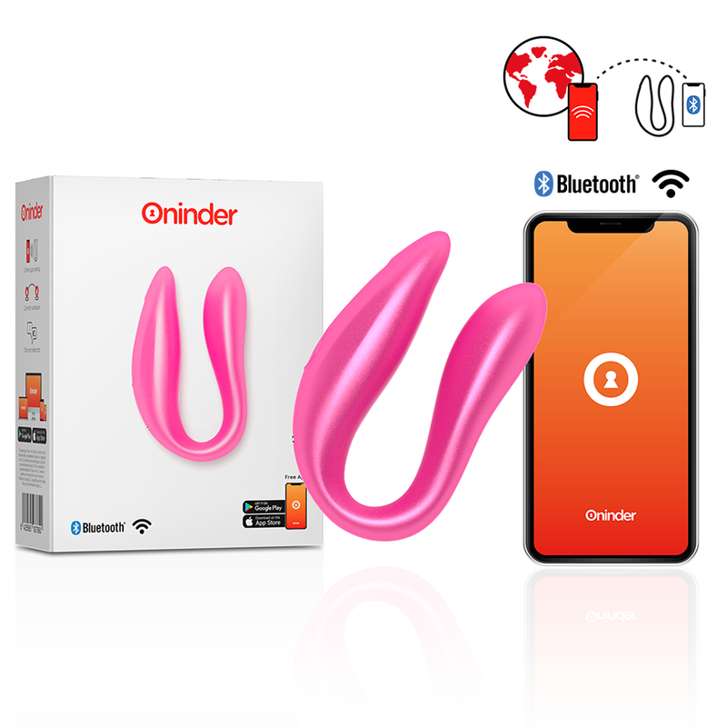 Oninder Lisboa - Dual-Stimulation Vibrator, Black Secondary image