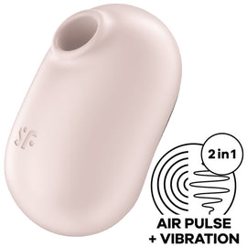 Additional view 2 of Satisfyer Pro To Go 2 - Double Air-Pulse Clitoral Stimulator, Violet