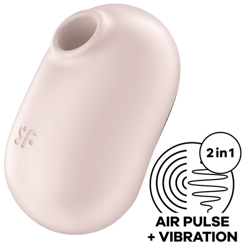 Additional view 2 of Satisfyer Pro To Go 2 - Double Air-Pulse Clitoral Stimulator, Violet